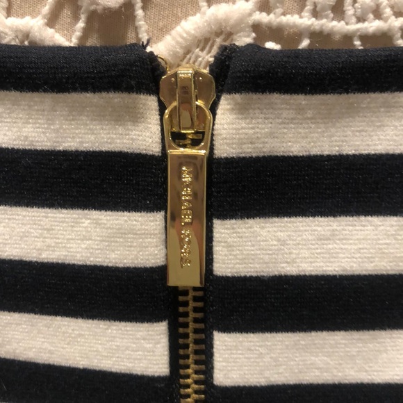 Michael Kors Fit & Flare Sundress in Navy & White - Picture 5 of 8